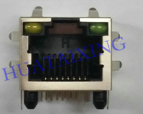 網絡插座 RJ45帶燈帶(dài)彈(dàn)片